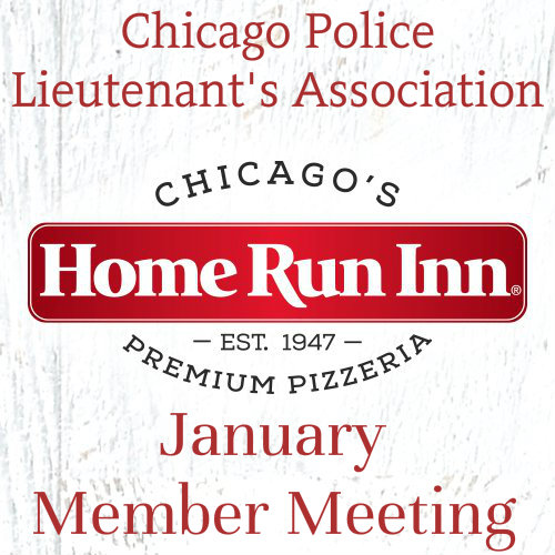 Home Run Inn January Member Meeting Poster